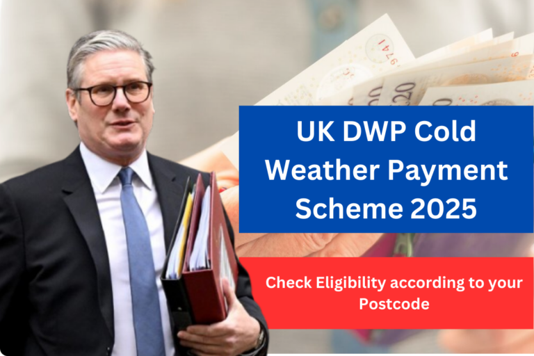 UK DWP Cold Weather Payment Scheme 2025 Check Eligibility according to